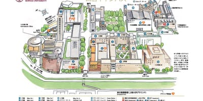 Карта Софийского университета