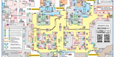 Карта Токио