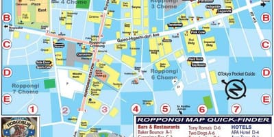 Карта роппонги