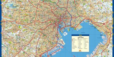 Карта улиц Токио
