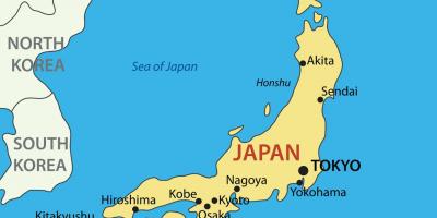 Токио расположение карте